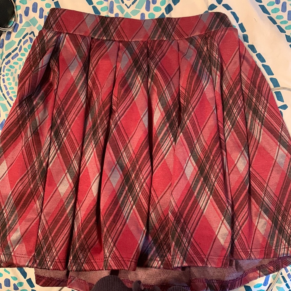 Red skirt